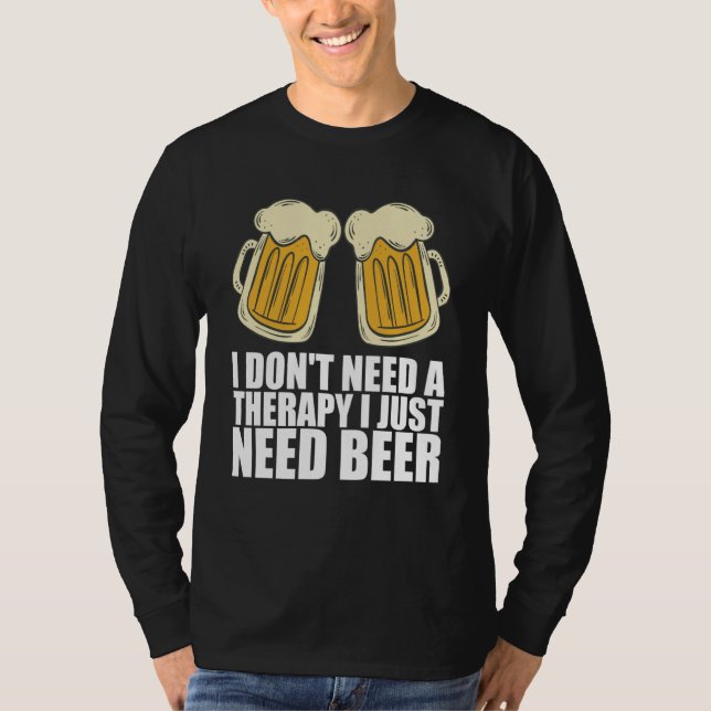 Man cave Craft beer Drunken T Shirt (Framsida)