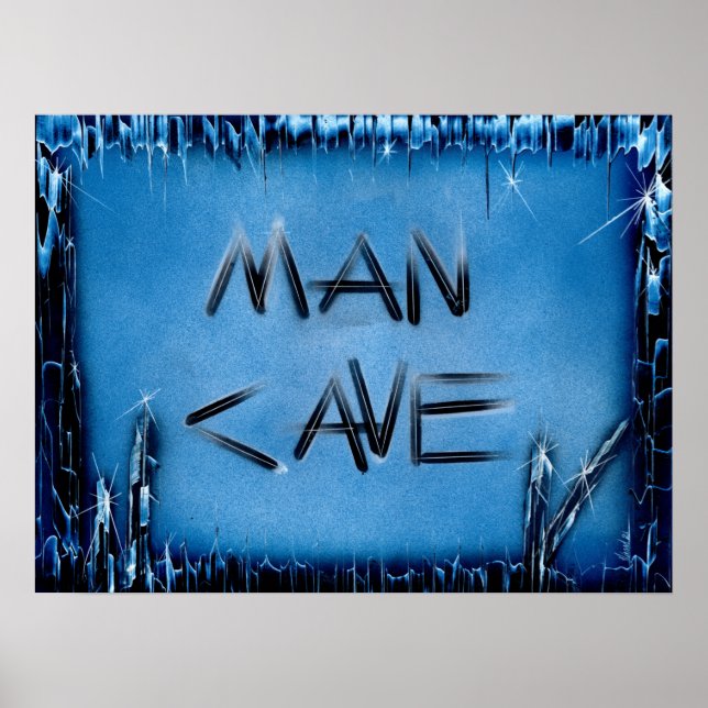 Man Cave Crystal Poster (Framsidan)