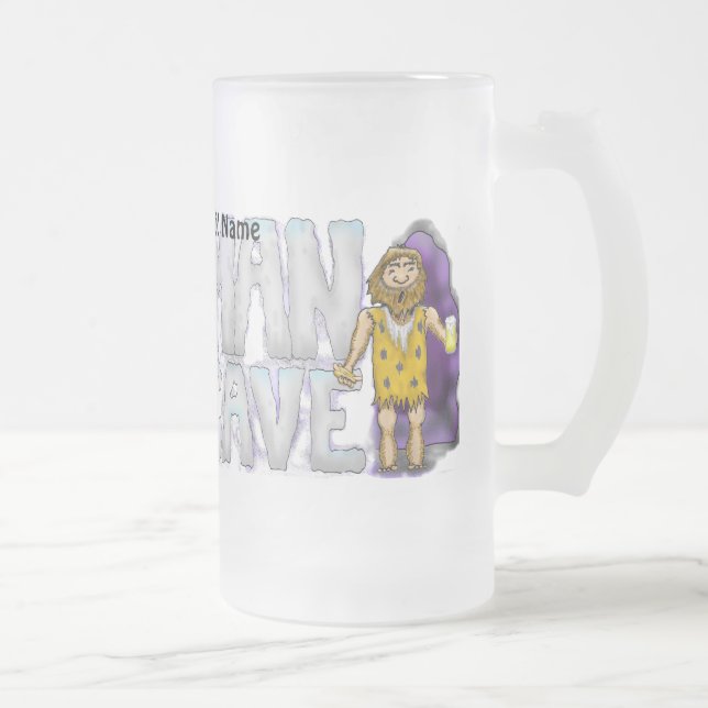 Man Cave Frosty Mugg (Anpassadet) (Höger)