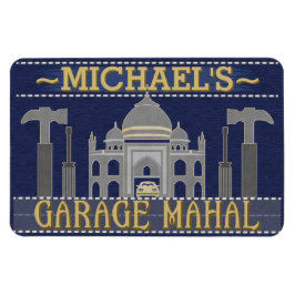 Man Cave Funny Garage Mahal Verktyg | Anpassat nam Magnet