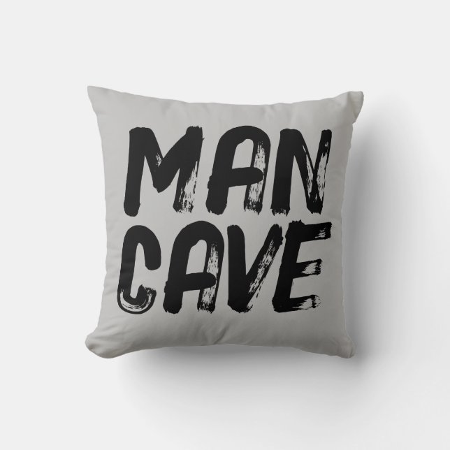 MAN CAVE PAPPA PILLOW KUDDE (Framsida)
