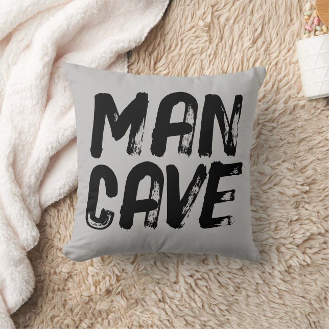MAN CAVE PAPPA PILLOW KUDDE (Filt)