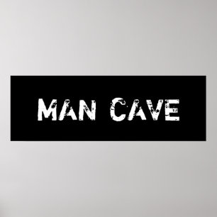 Man Cave Poster