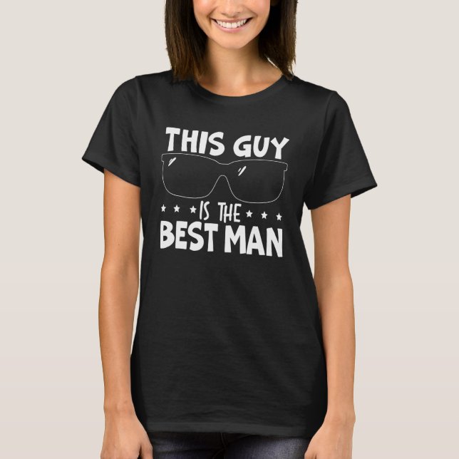 Män Denna Kille Är Den Bästa Mans Sventrupp Bakels T Shirt (Framsida)