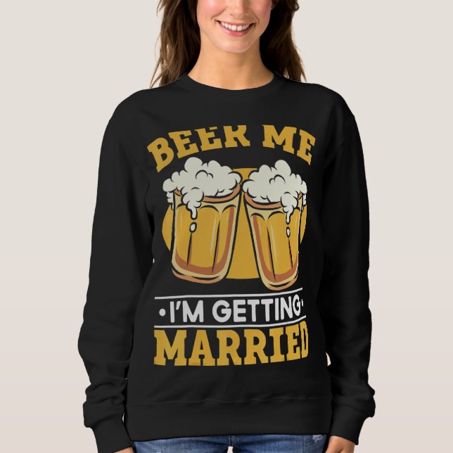 Män dricker öl brudgum bröllop möhippa  Svärmansfe T Shirt (Framsida)