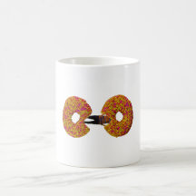 Man Eating Donuts
