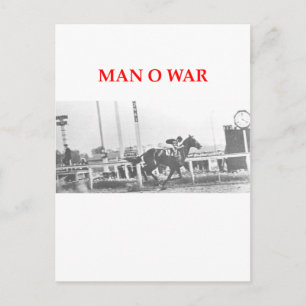 man eller krig vykort