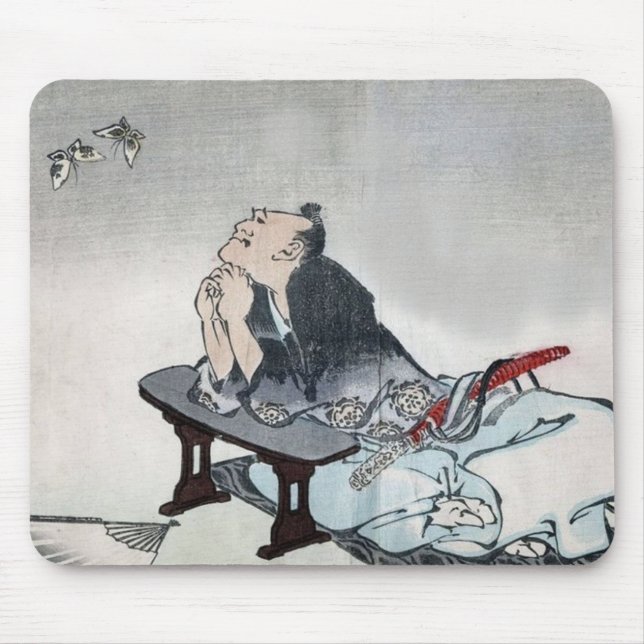 Man Enjoying Nature Mousepad Musmatta (Framsidan)