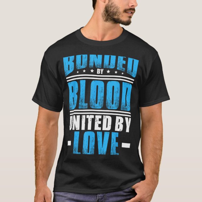 Män Familjeåterförening T Shirt (Framsida)
