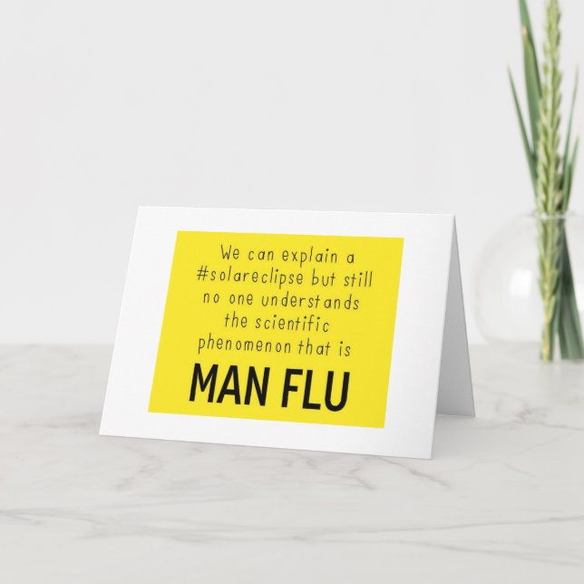 Man flu kort (Framsida)