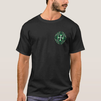 man för celticgröntkor t-skjorta svart t-shirt