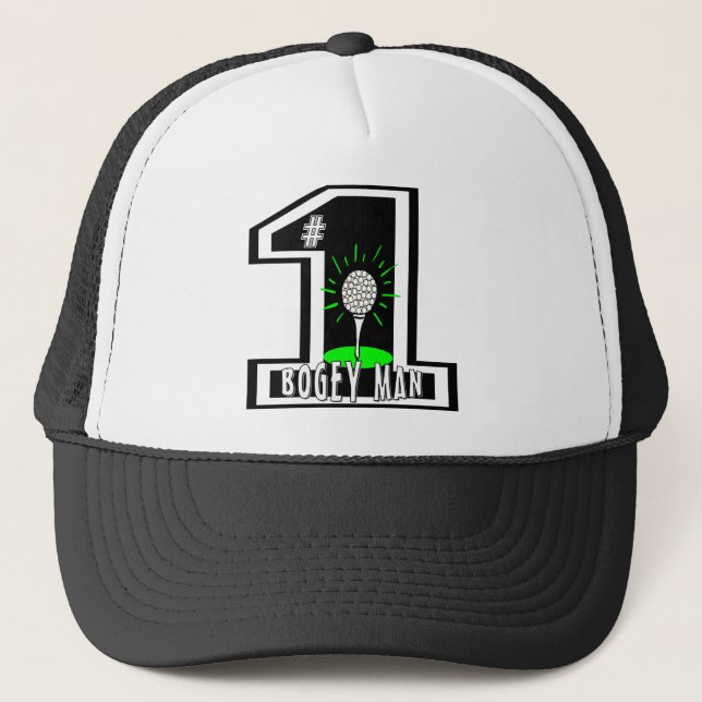 Man för hjärnspöke #1 keps (Framsida)