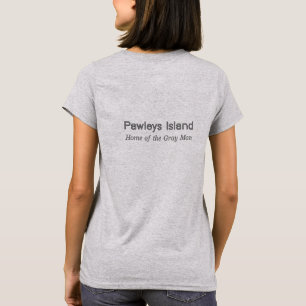 Man för Pawleys ögrått Tee Shirt