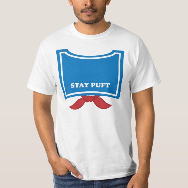 Man för stagPuft Marshmallow Tee (Framsida)