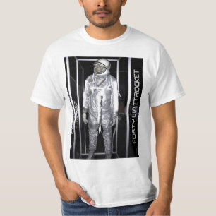 Man för utrymme för Forty watt raket (C) T Shirt
