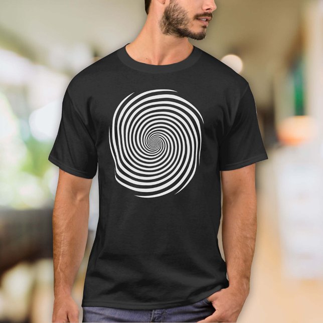 Man från Myasty Hypnosis Spiral T-Shirt (Skapare uppladdad)