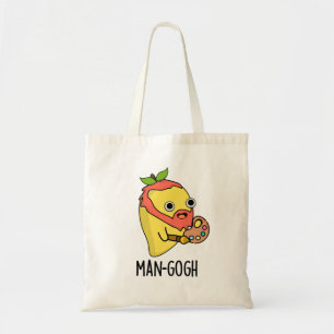 Man-gogh Funny Artist Mango Pun Tygkasse