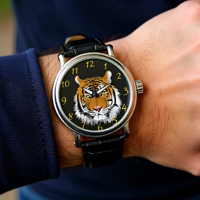 Man grotta med en Tiger Armbandsur (Skapare uppladdad)
