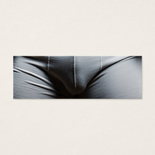 Man Guy Male Crotch Funny Humor Humous Litet Visitkort