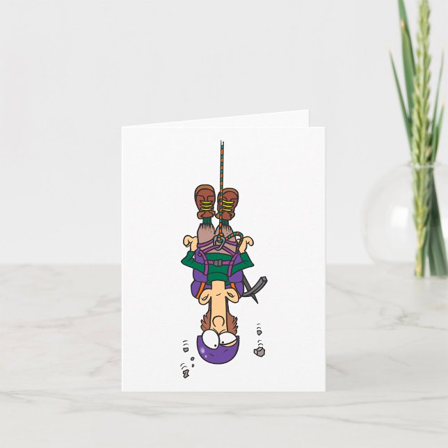 Man hänger från en påve kort (Skapare uppladdad)