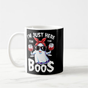 Män här för buorna Halloween Kvinnor Spöke Söt Kaffemugg
