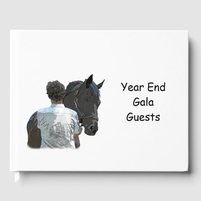 Man Holding Horse Light Guest Bok (Framsida)