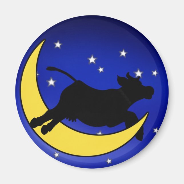 Mån Hoppare Magnet (Framsidan)