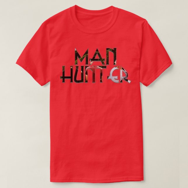 MAN HUNTER T SHIRT (Design framsida)