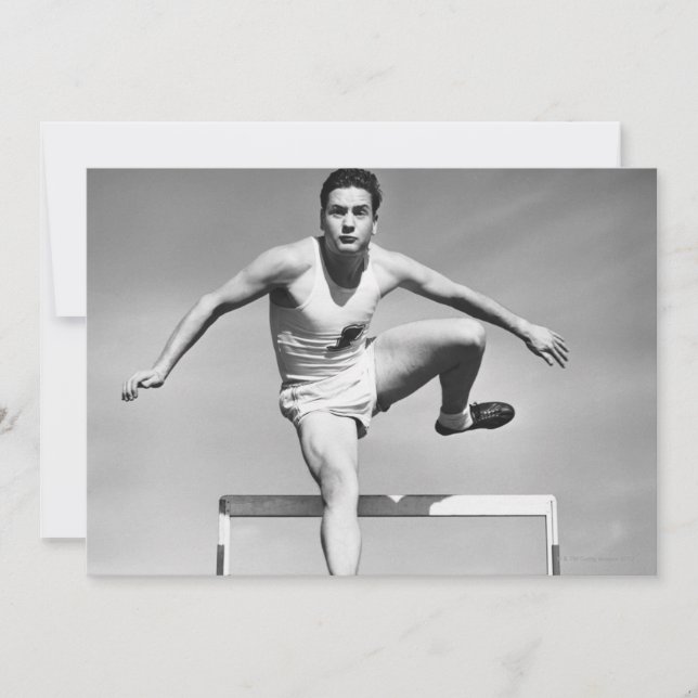 Man Hurdling (Framsida)