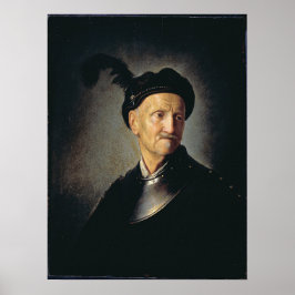 Man i Armor - Rembrandt - c1632 Poster