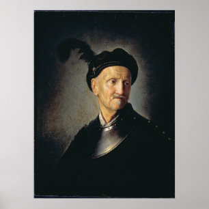 Man i Armor - Rembrandt - c1632 Poster