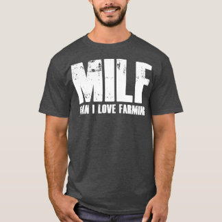 Man I Kärlek Farming Funny Farmer Gift T Shirt