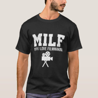 Man I Kärlek Filmmade 101 Funny Filmmaker Director T Shirt