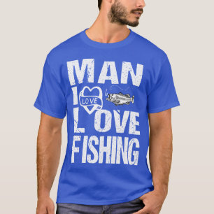Man I Kärlek-fiske T Shirt