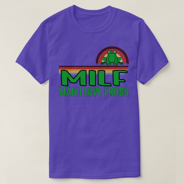 Man i kärlek Frogs 3 T Shirt (Design framsida)