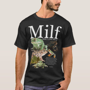 Man I Kärlek Frogs T Shirt