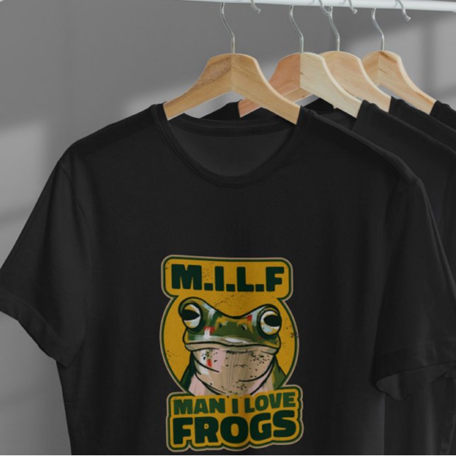 Man I Kärlek Frogs T Shirt (Skapare uppladdad)