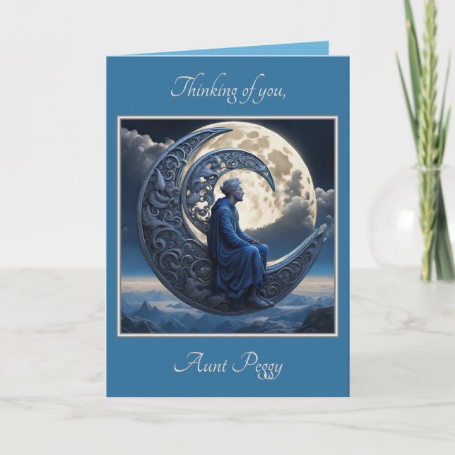 Man i Måne (set 2402-28A #1) anteckningskort (Framsida)