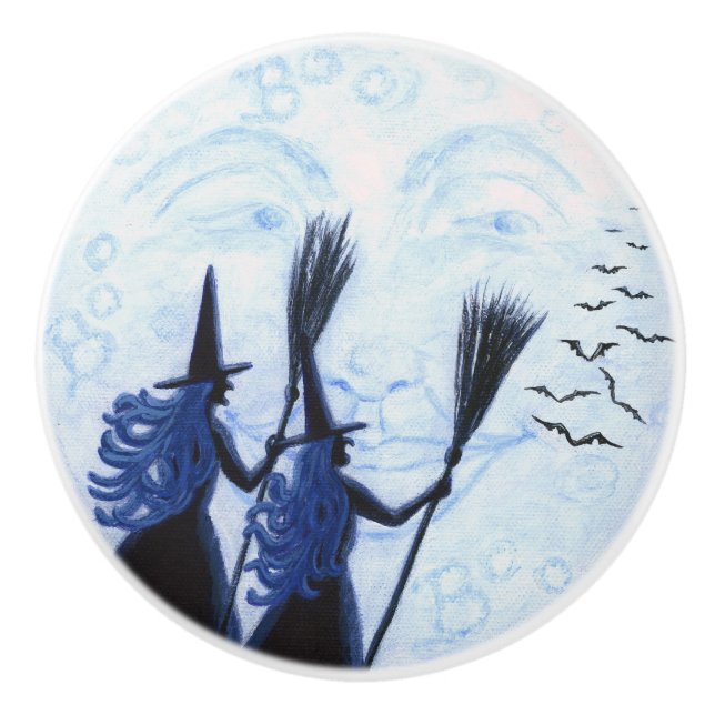 Man i månen och häxaknopparna knopp (Framsidan)