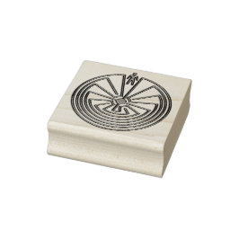 MAN I MAZE guld + din bakgrund Stämpel