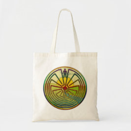 MAN I MAZE-landskapet + din bakgrund Tygkasse