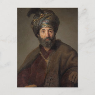 Man i Oriental Costume, c.1635 (olja på canvas) Vykort