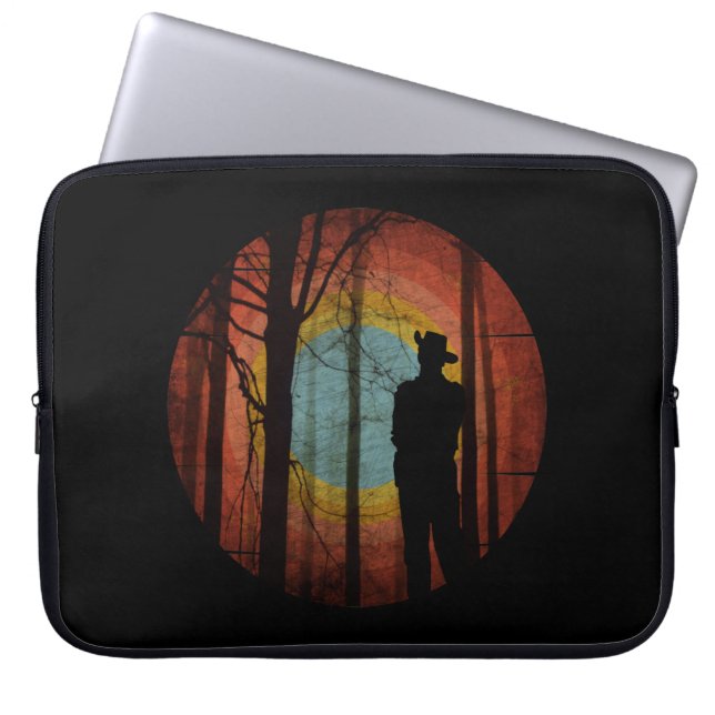 MAN I SKOGEN LAPTOP FODRAL (Framsidan)