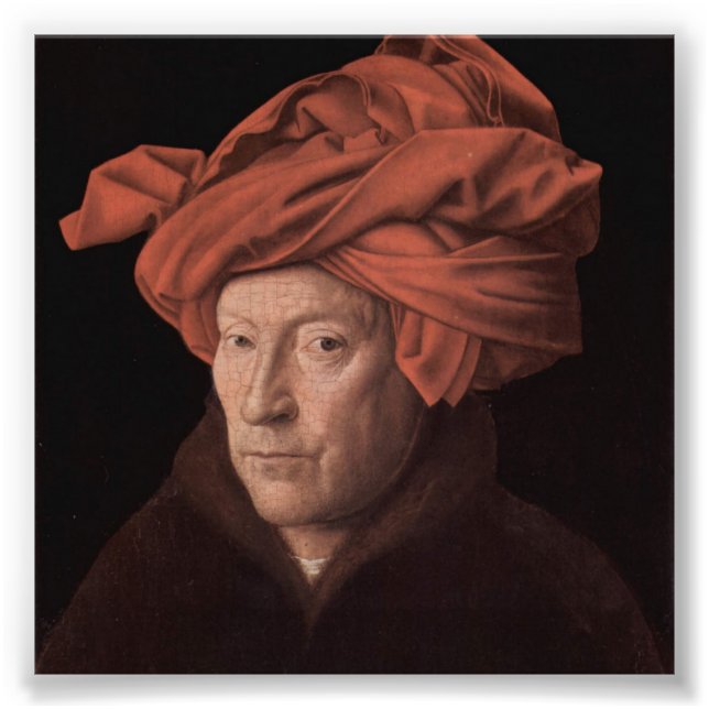 Man i Turban Fototryck (Framsidan)