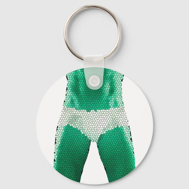 Man i underkläder nyckelring (Framsida)