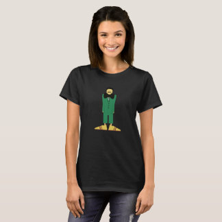  Man in Green Suit Art Retro Abstract T Shirt