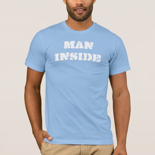Man Inuti T-shirt (Framsida)