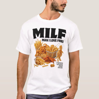 Man Jag Älskar Pommes T Shirt
