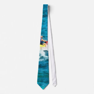 Man Jet Skiing Slips