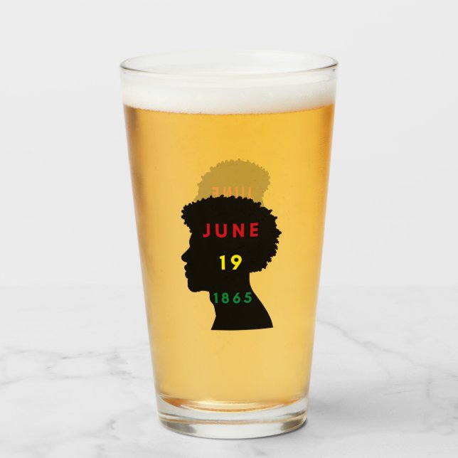 Man Junetelfte glaset Glaskopp (Framsida fylld)